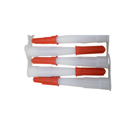 Sika Resealable Cartridge Nozzles - 5 Pack - Plastic - Lightweight - Auzzistore
