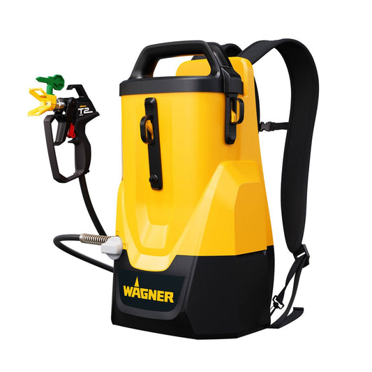 Wagner 18V Control Pro 300 Move HEA Airless Paint Sprayer - 4.7L - Yellow/Black - High Efficiency, Lightweight Gun