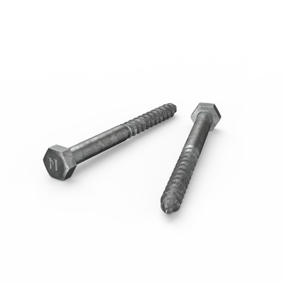 Zenith Hot Dip Galvanised Hex Head Coach Screws M8 x 90mm 25 Pack