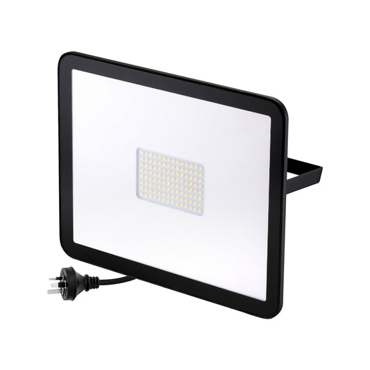 Deta 9300lm DIY Slim Profile Floodlight - 80W - White - IP65 - Auzzistore