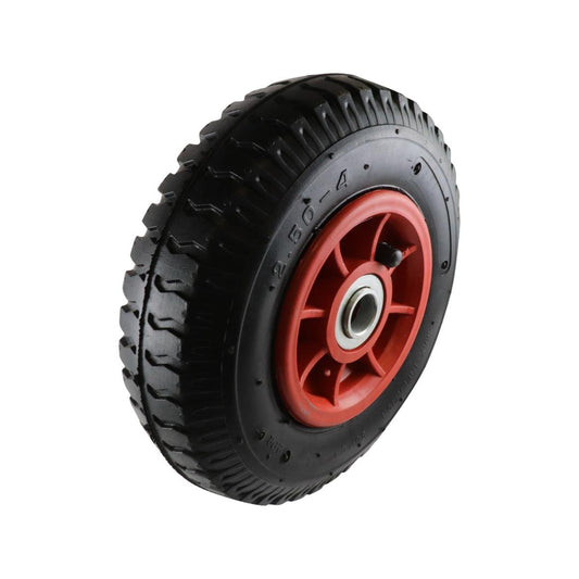 Easyroll 2.5 x 4 Nylon Trolley Wheel - 3/4'' Axle Diameter - Black - Auzzistore