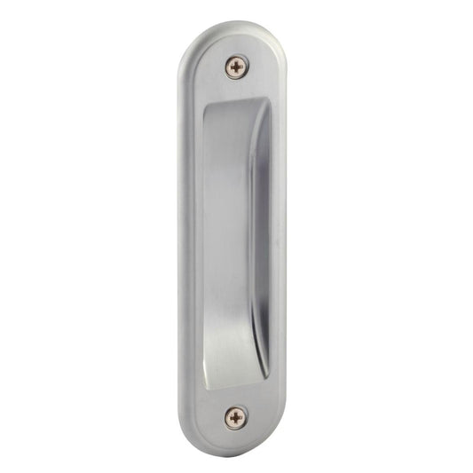 Gainsborough Flush Pull - 30mm x 125mm - Zinc - Satin Chrome - Auzzistore