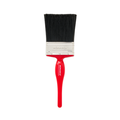 Monarch 75mm Exterior Rough Surfaces Paint Brush - 75mm - Red Handle