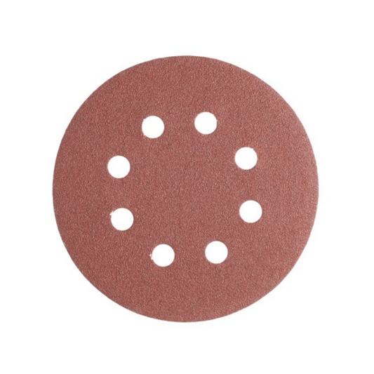 Irwin Quick Fit Random Orbital Sanding Discs 125mm 80 Grit 5 Pack - Medium Stock Removal – view 2 - Auzzistore
