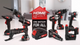 Ozito 12V Cordless Drill Driver Kit - 1.5Ah Battery - Compact - Black & Red