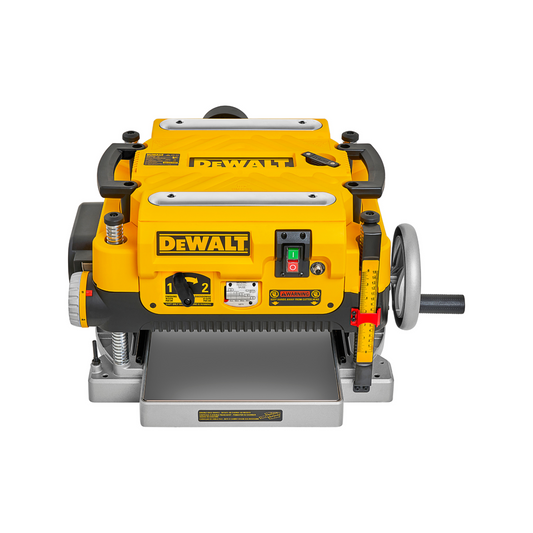 DeWALT 330mm Thicknesser DW735-XE 1800W Steel Plastic Durable – view 2 - Auzzistore