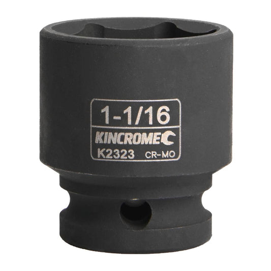 Kincrome 1-1/16 Inch Square Drive Impact Socket Cr-Mo Durable Design - Auzzistore