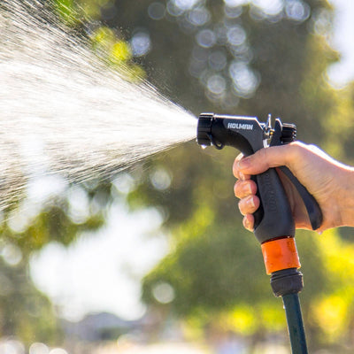 Holman 12mm Industrial Spray Gun - Soft Grip Metal - Heavy Duty Design