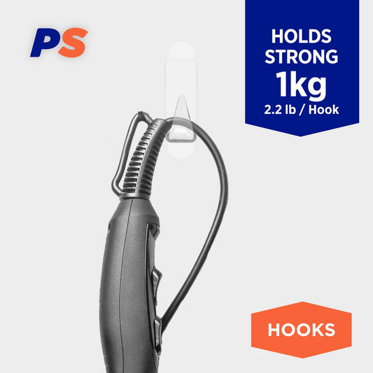 Permastik Urban Hooks - 4 Pack - Plastic - Removable Adhesive – view 2