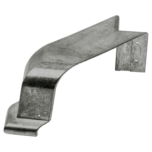 Colorbond 115mm 90 Degree Quad Gutter External Cast Corner - Woodland Grey - Easy Installation - Auzzistore
