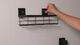 Fusion Loc 26kg Large Bathroom Suction Shower Caddy - Black - Steel - Durable