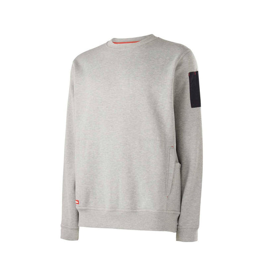 Hard Yakka Crew Neck Fleece Jumper 2XL - Grey Marle - Warm & Comfortable