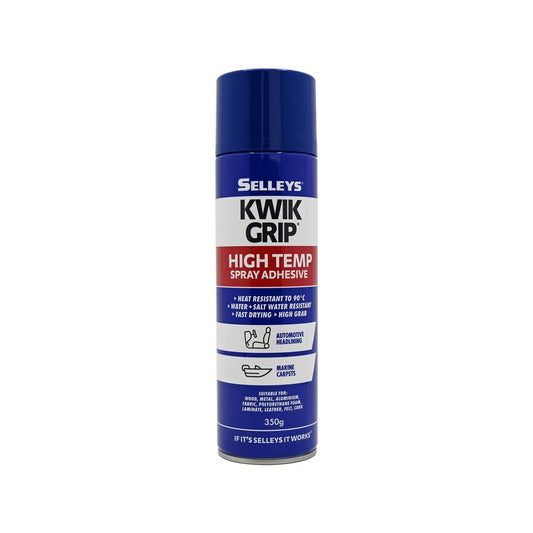 Selleys High Temp Spray Adhesive 350g - Heat Resistant, Fast Drying