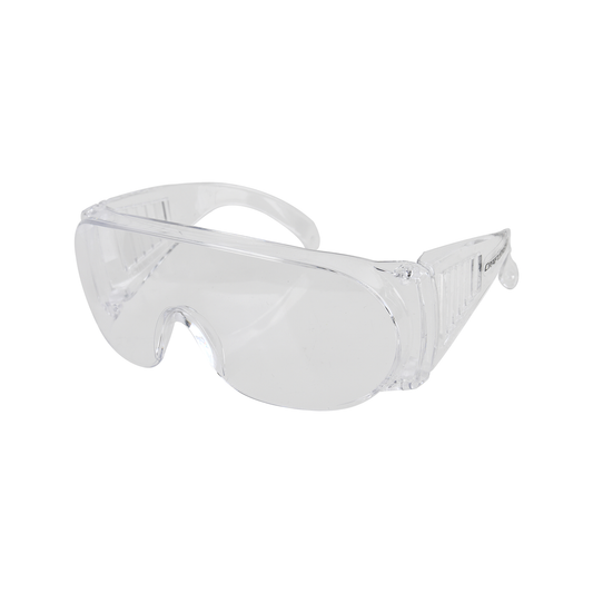 Craftright Clear Safety Goggles - Medium Impact Resistant - 140mm x 42mm x 165mm - Auzzistore