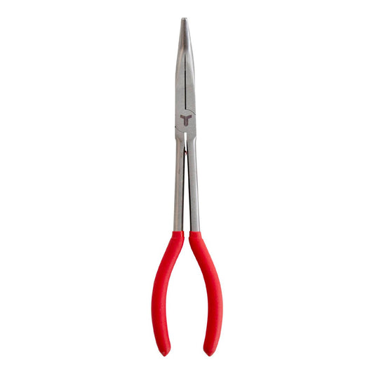 Trojan 280mm Bent Long Reach Pliers - Red and Black - Lifetime Warranty – view 2 - Auzzistore