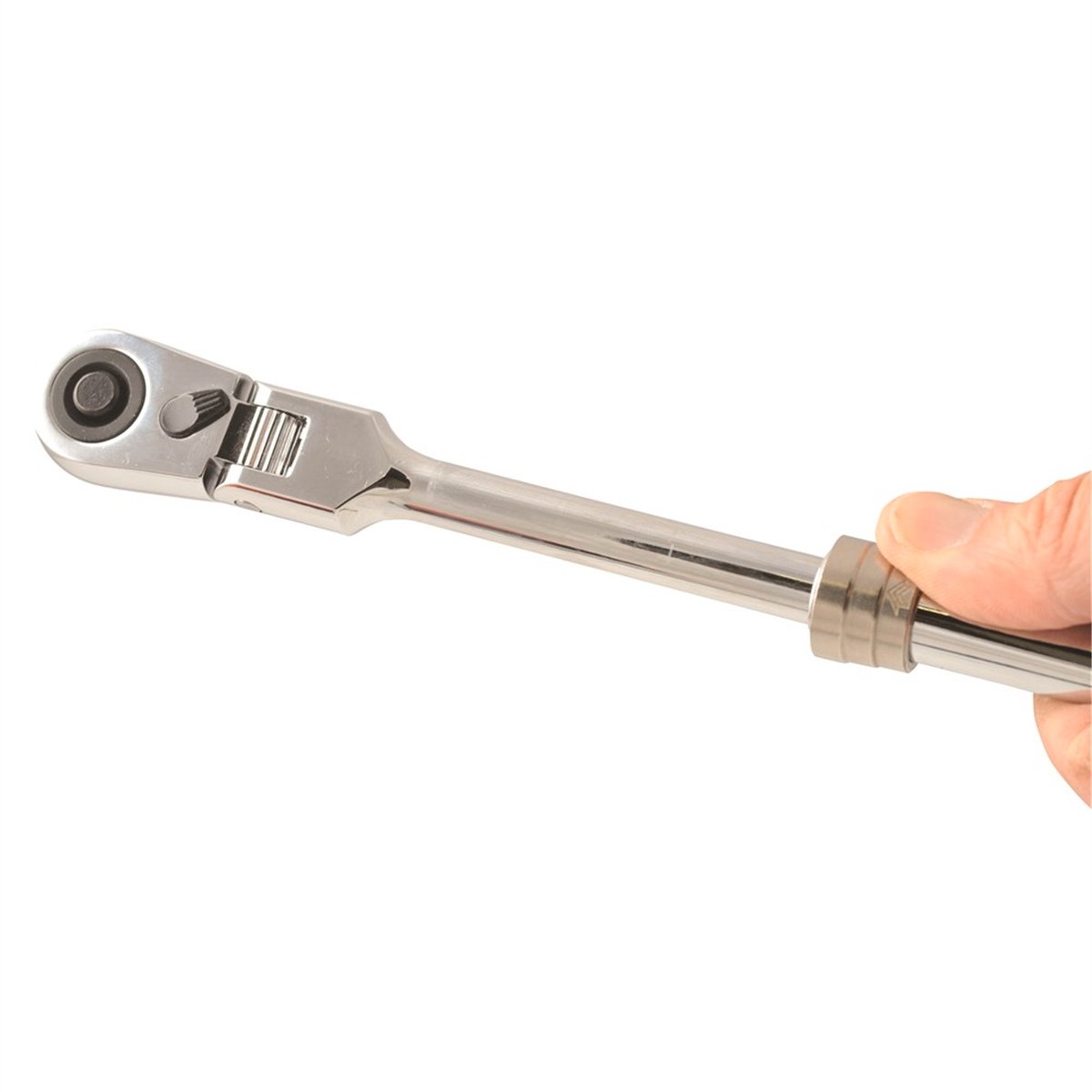 Kincrome Telescopic Flex Head Ratchet 255-375mm Chrome Vanadium Steel