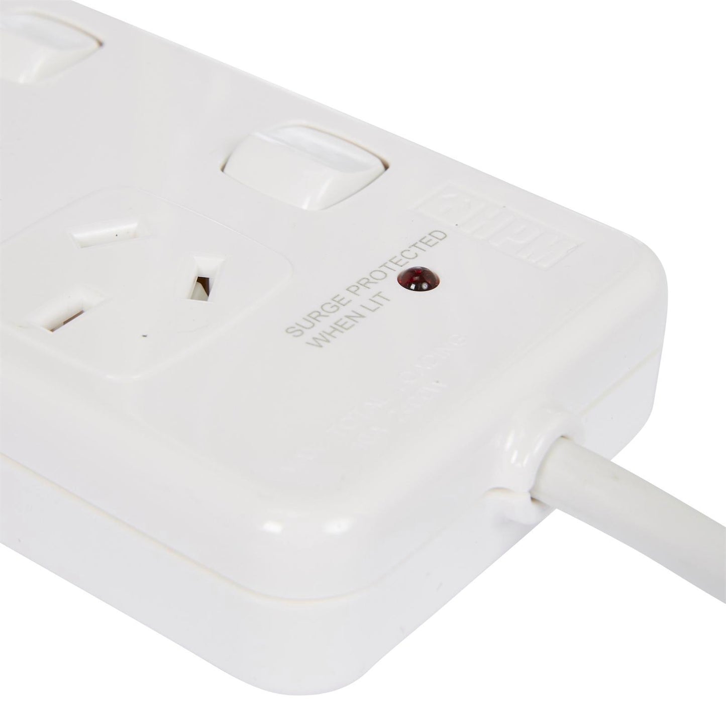 Hpm 6 Outlet Surge Protected Powerboard