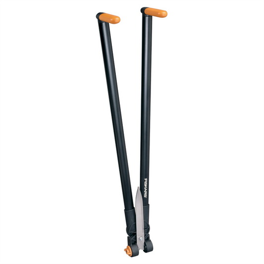 Fiskars Powerlever Grass and Hedge Shears - 2.5m - Stainless Steel - Ergonomic