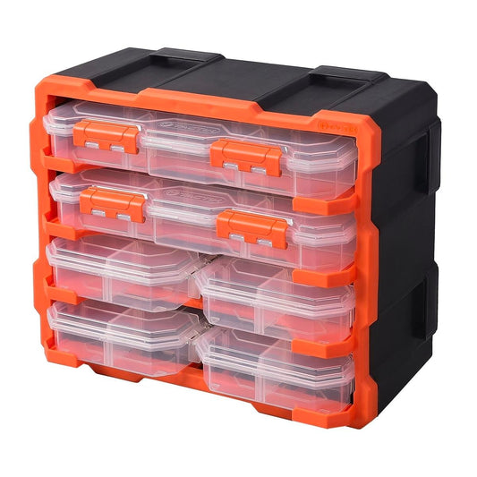 Tactix 6 Box Storage Tower - Polypropylene - Modular - Wall Mountable - Auzzistore