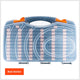 Taskmaster Double Sided Battery Storage Case - Holds 168 Batteries - 345mm x 230mm x 90mm - Includes Battery Tester