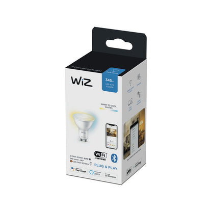 WIZ GU10 LED 345Lm Tuneable White 4.7W Smart Spot