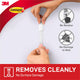 Command Small Adhesive Hooks - 8 Pack - Plastic - Damage-Free Hanging