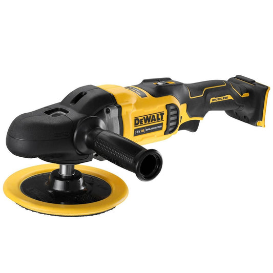 Dewalt 18V Cordless Brushless Polisher 180mm - Variable Speed Control