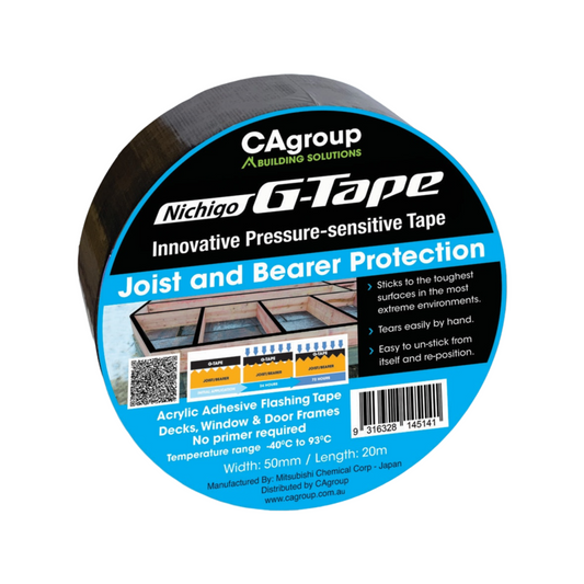 Cagroup Bearer Protector Tape - 50mm x 20m - Woven Cloth - Moisture Seal - Auzzistore