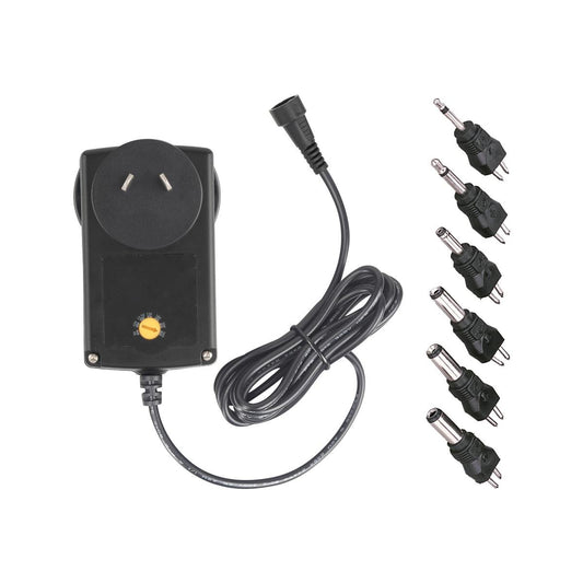 Antsig 9-24V DC Multi Voltage Power Supply - 1.5A - Compact & Versatile