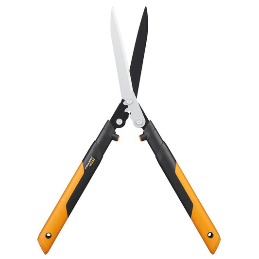 Fiskars PowergearX Hedge Shear - 280mm Hard Steel - Lightweight FiberComp – view 2 - Auzzistore