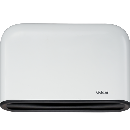 Goldair Ceramic Pull Cord Bathroom Heater - 2000W - Wall Mountable - 353mm x 248mm x 112mm – view 2 - Auzzistore