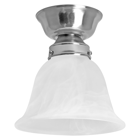 Luce Bella Boston Light - 16cm - White Alabaster Glass - Indoor Use