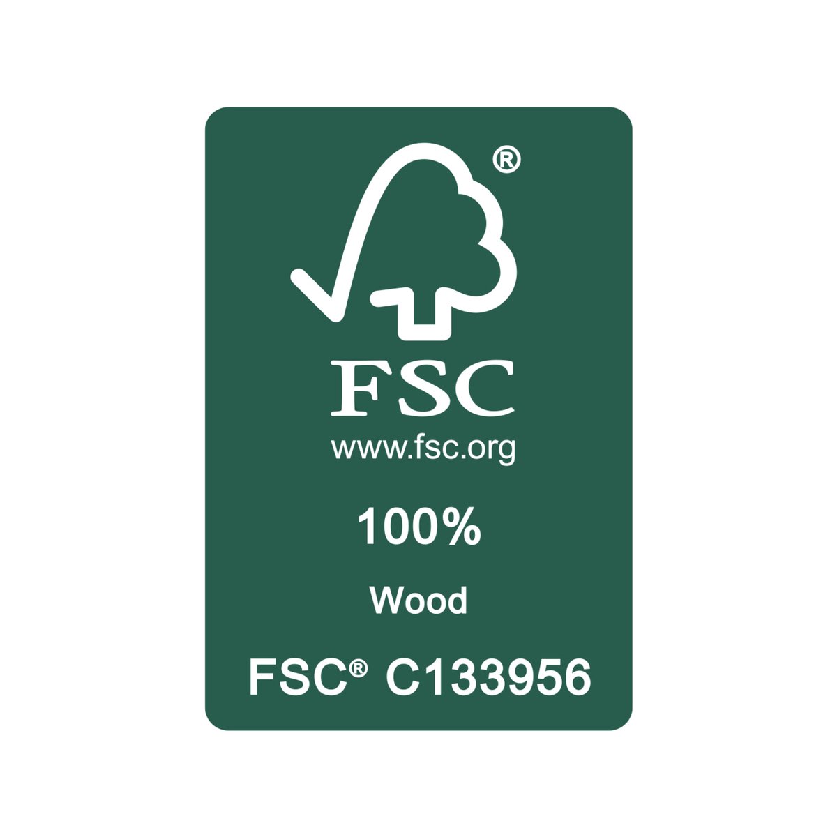 Adoored White Band Leather Strap Timber Door Wedge - 43mm - Durable