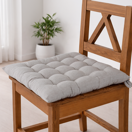 Mojo 44cm Outdoor Chair Cushion - Latte - Durable & UV Resistant