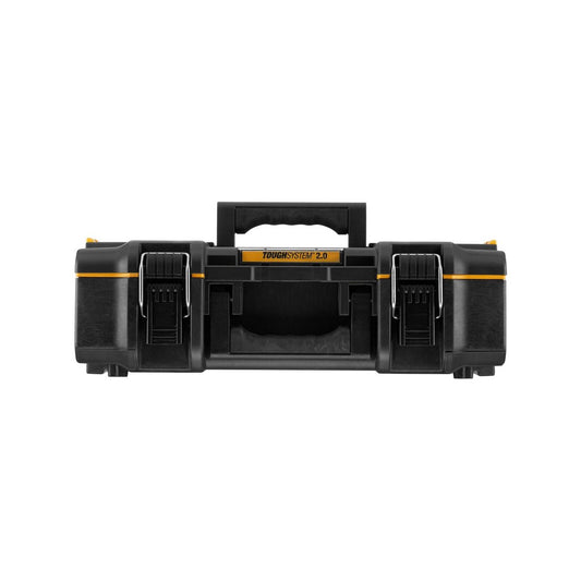 Dewalt Toughsystem 2.0 Shallow Tool Box - 554mm x 165mm x 371mm - Black – view 2 - Auzzistore