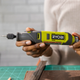 Ryobi USB Lithium Rotary Tool RRT4K - 2Ah Kit - 15 Accessories - 210mm x 40mm x 30mm