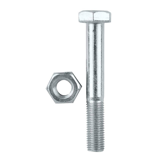 Pinnacle M10 x 50mm Stainless Steel Hex Bolt and Nut 2 Pack - Auzzistore