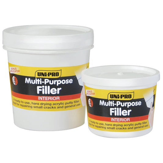 Uni Pro Multi Purpose Interior Filler 500g Acrylic Quick Drying – view 2 - Auzzistore