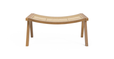 Brosa Atlas Footstool - Natural Oak
