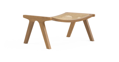Brosa Atlas Footstool - Natural Oak