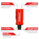 Diablo Bi Metal Hole Saw 44mm - 5mm Depth - Tool-Free Plug Ejection