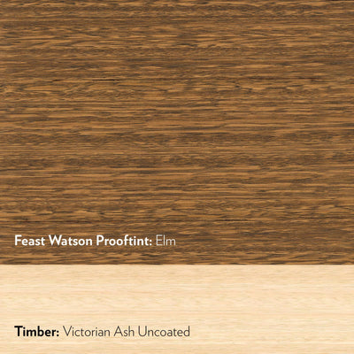 Feast Watson Prooftint Elm Stain 50ml Oil Based Enhances Timber Grain