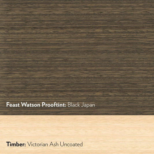 Feast Watson Black Japan Stain 50ml Oil Based Enhances Timber Grain – view 2 - Auzzistore