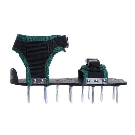 Cyclone Lawn Aerator Sandals - 1 Pair - 135mm x 300mm - Soil Aeration – view 2 - Auzzistore