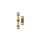 Taskmaster Double Ball Catch - 68mm - Solid Brass - Cabinet Use