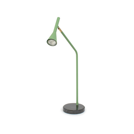 Home Design Green Svelte Desk Lamp - 1365mm x 645mm x 160mm - Black Marble Base – view 2
