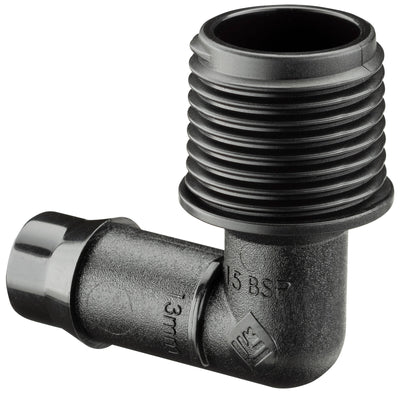 Toro Barbed Male Elbow - 13 x 15mm - Single - Irrigation Connector