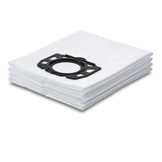 Karcher Fleece Filter Vacuum Cleaner Bag - 4 Pack - High Dust Retention