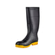 Dewalt Midland Pro Comfort Safety Gumboots Size 8 - PVC - Black - Durable Comfort