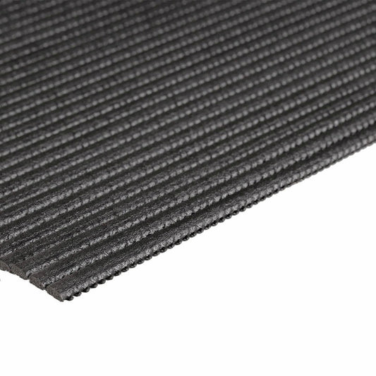 Barelli Non Slip Bath Mat 50x90cm PVC Foam Soft Cushioned Black – view 2